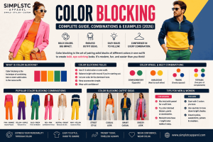 Color Blocking Outfits — Complete Guide, Combinations & Examples
