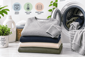how to wash a sweatshirt