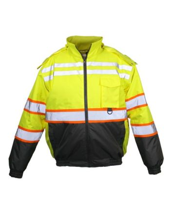 Kishigo Unisex Economy Contrast Class 3 Bomber Jacket JS156