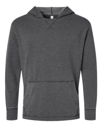 LAT Unisex Vintage Wash Hoodie Sweatshirt 6936