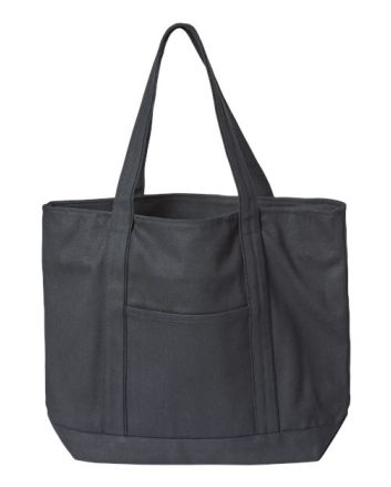 Liberty Bags XL Zippered Cotton Canvas Resort Tote 8873L