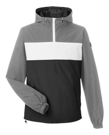 Nautica Unisex Windward Anorak Hooded Quarter-Zip Jacket N17174