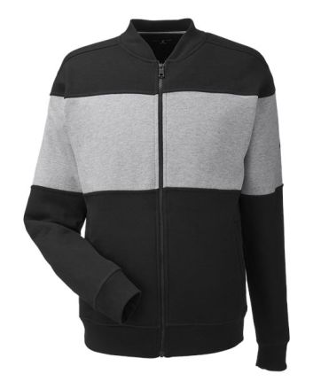 Nautica Unisex Anchor Fleece Colorblocked Bomber Jacket N17928