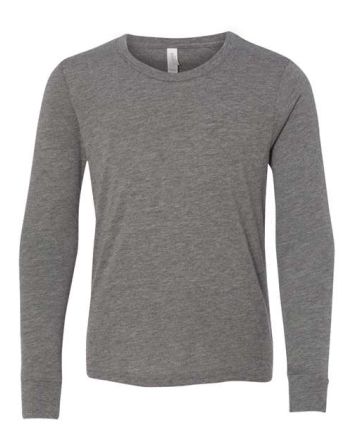 BELLA + CANVAS Youth Triblend Long Sleeve Tee 3513Y