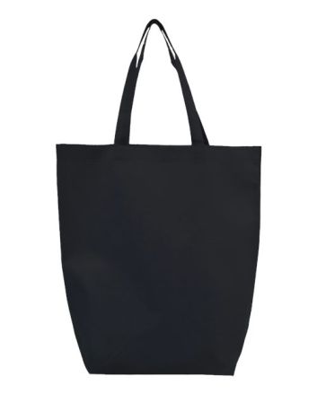 Q-Tees Non-Woven Gusset Bottom Tote Q1251
