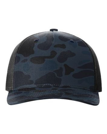 Richardson Printed Five-Panel Trucker Cap 112PFP