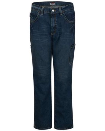 Bulwark Men's Odd Sizes Stretch Denim Dungaree Jeans PSJ6ODD