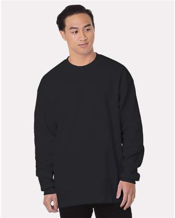 Bayside Men's USA-Made Heavyweight Waffle Knit Thermal 8205B