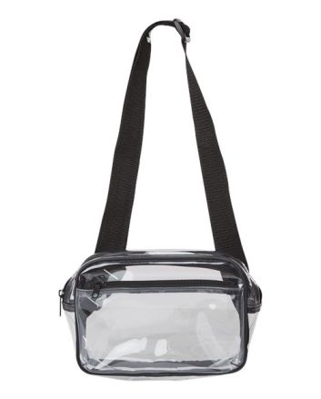 Liberty Bags Clear Stadium 2-Pocket Fanny Pack/Crossbody Bag 5778