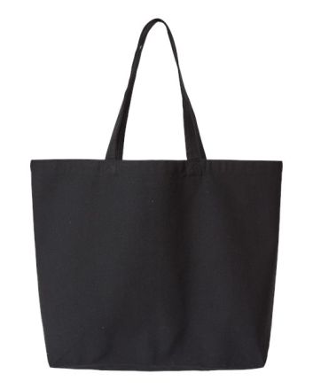 OAD Jumbo Recycled Midweight Gusseted Canvas Tote 108R