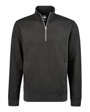 J. America Unisex BTB Fleece Quarter-Zip Sweatshirt 8722J