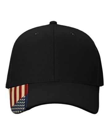 Kati USA Flag Mesh Cap AM350M