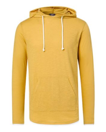 MV Sport Unisex Miles Slub Hooded Long Sleeve T-Shirt 24401