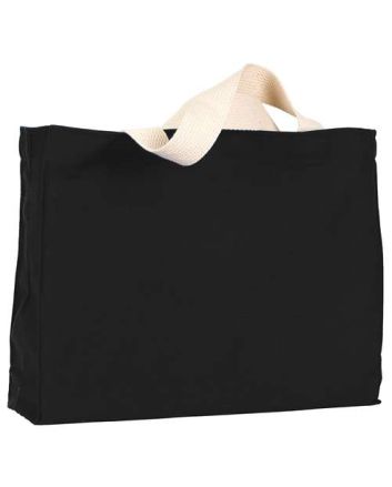 Bayside USA-Made Canvas Medium Gusset Tote Bag BA750