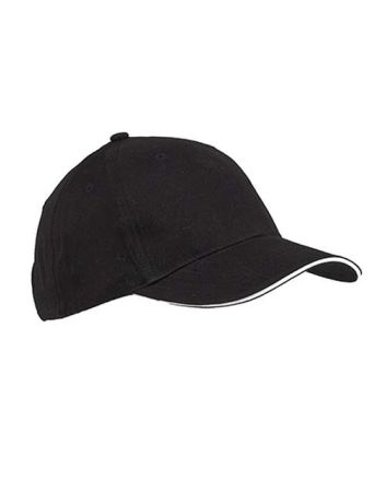 Big Accessories Brushed Twill Sandwich Cap BX004