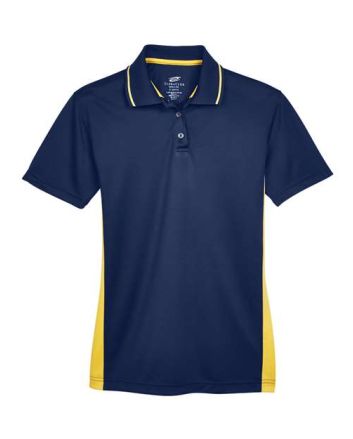 UltraClub Women's Cool & Dry Sport Two-Tone Polo 8406L