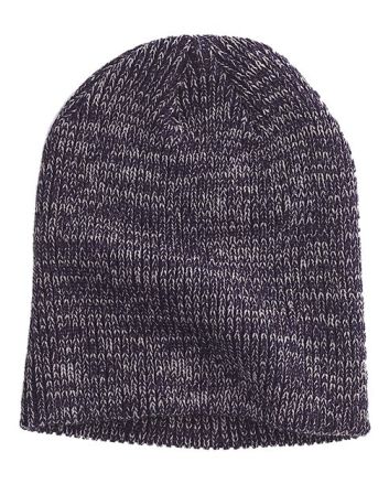 Big Accessories Ribbed Marled Beanie BA524