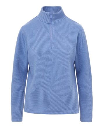 MV Sport Women's Zelda Zig Zag Quarter-Zip Pullover W25145