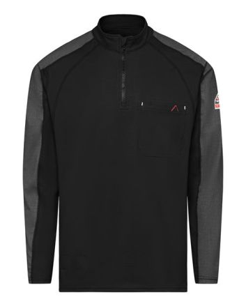 Bulwark Men's Flex Knit Quarter-Zip Pullover STZ2