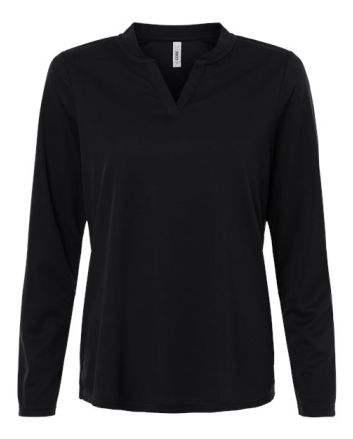 CORE365 Women's Nova Performance Long Sleeve Pique Polo CE108LW