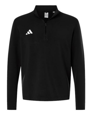 Adidas Men's 3-Stripes Quarter-Zip Pullover AT400