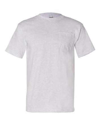 Bayside Unisex USA-Made Pocket T-Shirt 7100