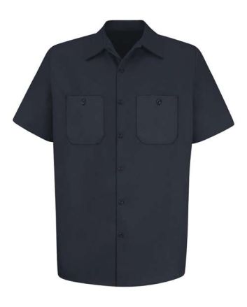 Red Kap Men's Cotton Short Sleeve Uniform Shirt SC40