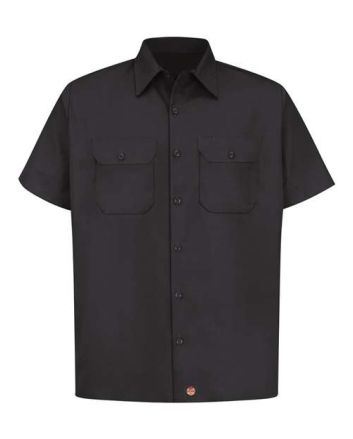 Red Kap Men's Utility Short Sleeve Work Shirt ST62