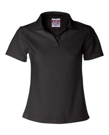 Bayside Women's USA-Made V-Neck Polo 1050B
