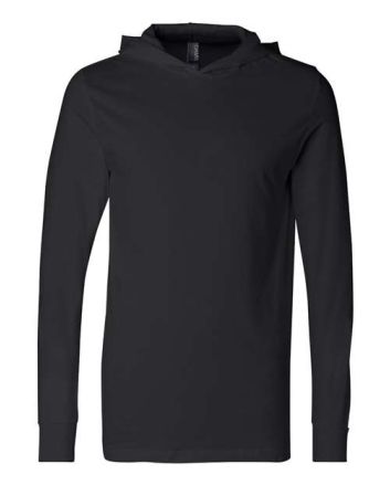 BELLA + CANVAS Unisex Jersey Hooded Long Sleeve Tee 3512