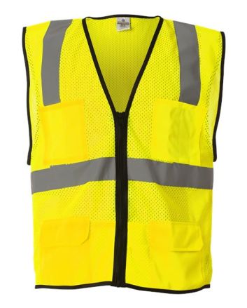 Kishigo Unisex Economy Mesh 6-Pocket Vest 1191-1192