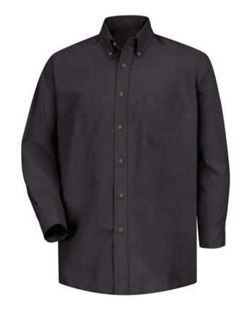 Red Kap Men's Poplin Dress Shirt SP90