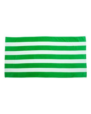 Carmel Towel Company Cabana Stripe Velour Beach Towel C3060S
