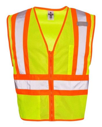 Kishigo Unisex Ultra-Cool™ Contrasting Mesh Vest 1055-1056