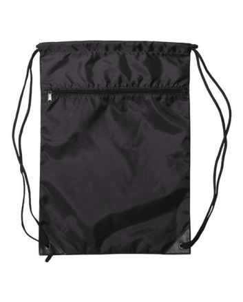 Liberty Bags Zippered Drawstring Backpack 8888LB