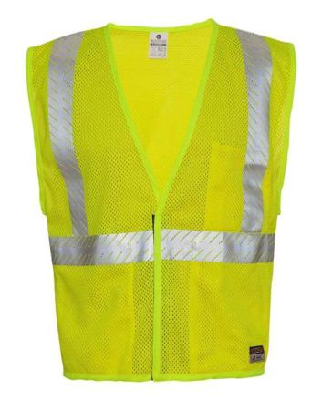 Kishigo Men's Flame Resitant Breathable Mesh Vest FM389