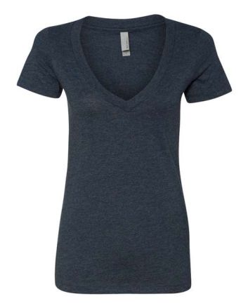 Next Level Women’s CVC Deep V-Neck T-Shirt 6640