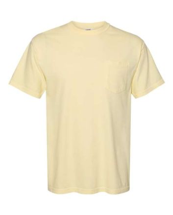 Comfort Colors Unisex Garment-Dyed Heavyweight Pocket T-Shirt 6030