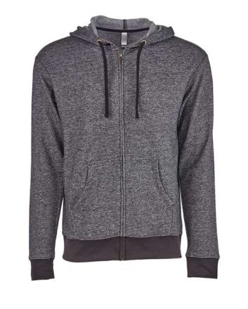 Next Level Unisex Pacifica Full-Zip Hoodie Sweatshirt 9600N