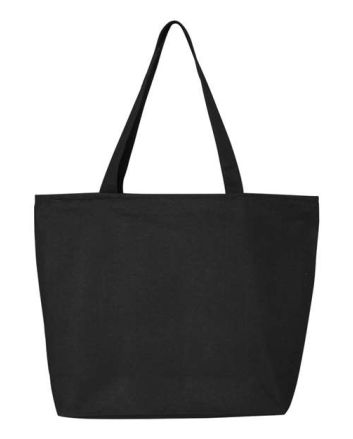 Q-Tees 25L Zippered Tote Q611