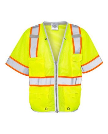Kishigo Unisex Premium Brilliant Series® Heavy Duty Class 3 Vest 1550-1551