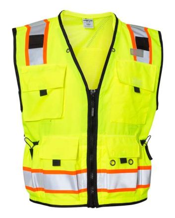 Kishigo Unisex Professional Surveyors Vest S5000