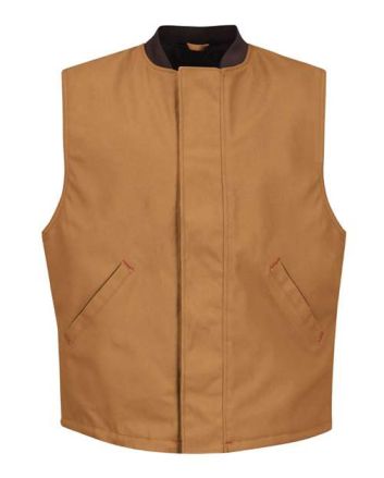 Red Kap Men's Blended Duck Insulated Vest VD22