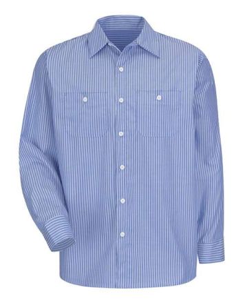 Red Kap Men's Tall Premium Long Sleeve Work Shirt SP10T
