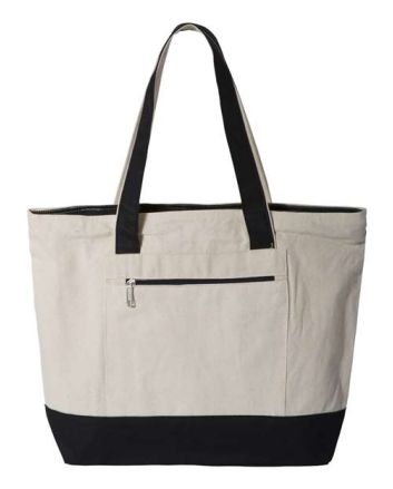 Q-Tees 19L Zippered Tote Q1300