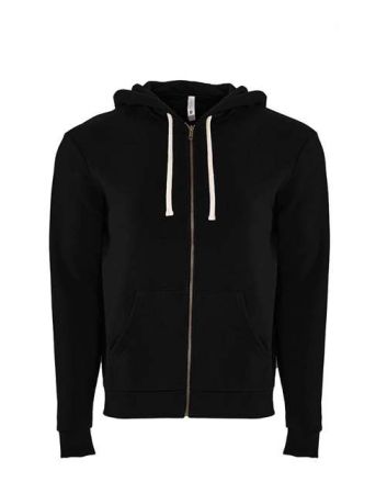 Next Level Unisex Santa Barbara Full-Zip Hooded Sweatshirt 9602