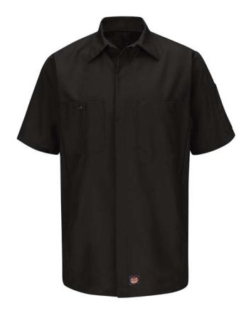 Red Kap Men's Short Sleeve Automotive Crew Shirt SY20