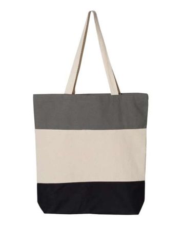 Q-Tees 11L Tri-Color Tote Q125900