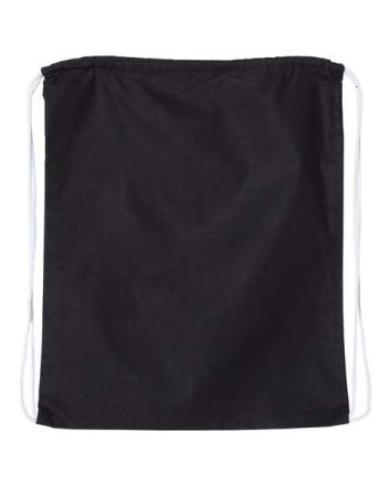 Q-Tees Large Economical Cotton Drawstring Bag Q4500L