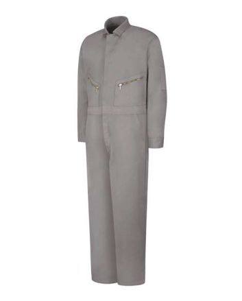 Red Kap Men's Tall Zip-Front Cotton Coverall CC18T